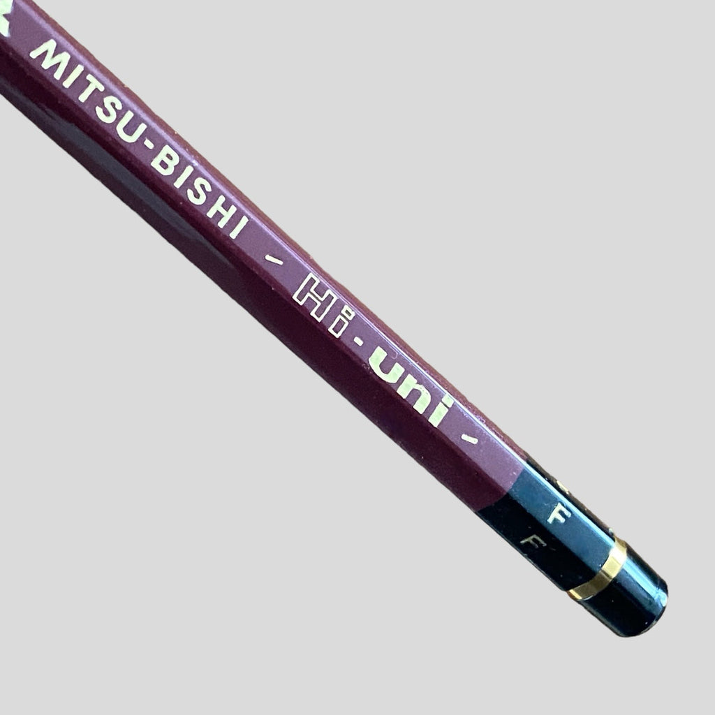 Hi Uni Pencil. F. Mitsubishi