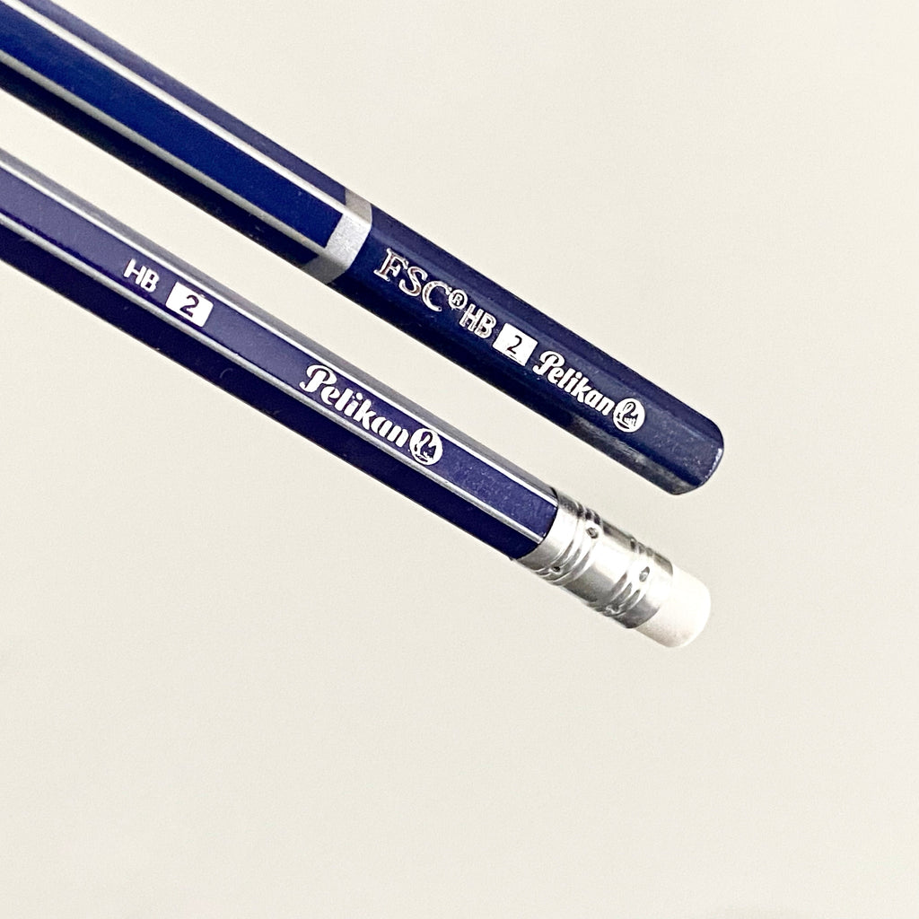 HB 2 pencil. Pelikan